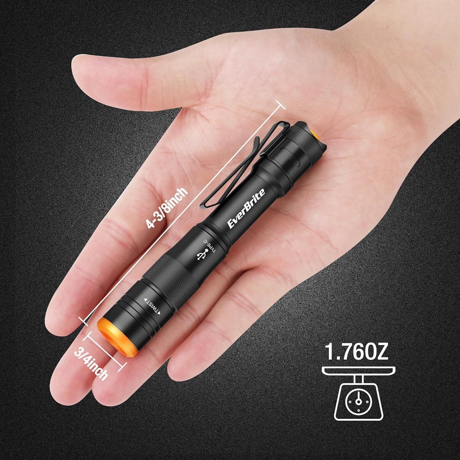 EverBrite Mini Pen Light by EverBrite