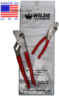 Wilde 2pc Plier Set Combination & Slip Joint