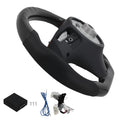 Real Carbon Fiber LED Steering Wheel for BMW 320i 323i 325i 328i 335i E90 06-13
