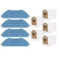 For Lefant M2 Pro M2s Pro Vacuum Cleaner Mop Cloth And Dust Bags Kit