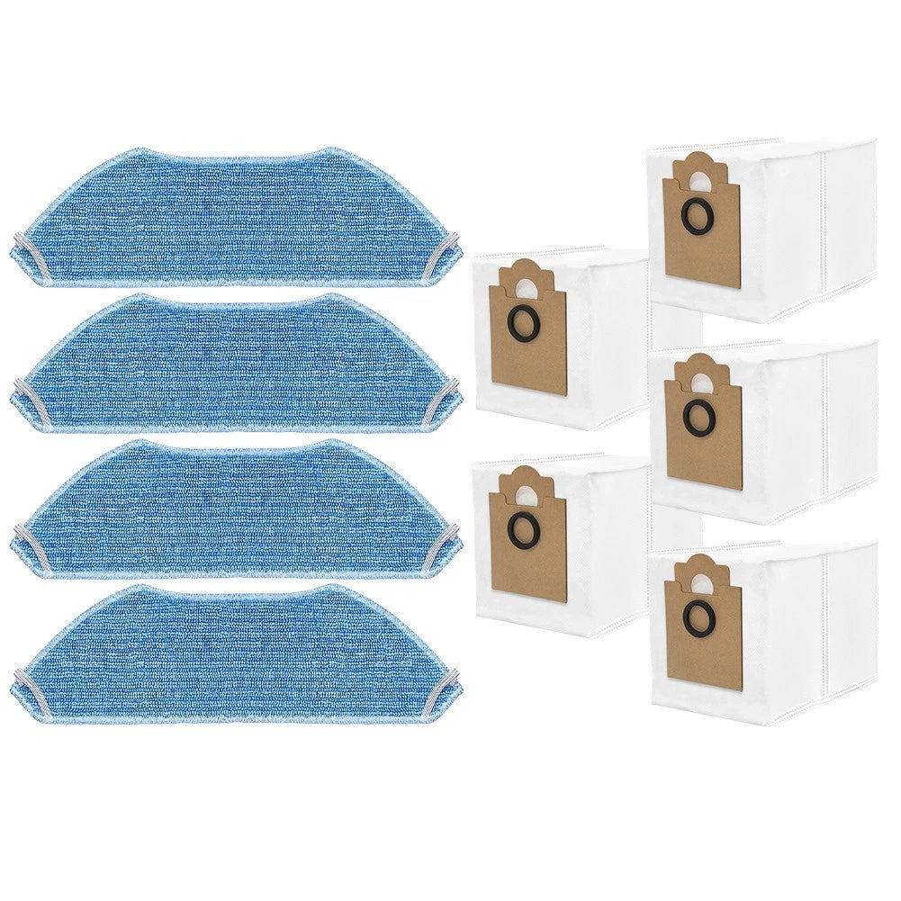 For Lefant M2 Pro M2s Pro Vacuum Cleaner Mop Cloth And Dust Bags Kit