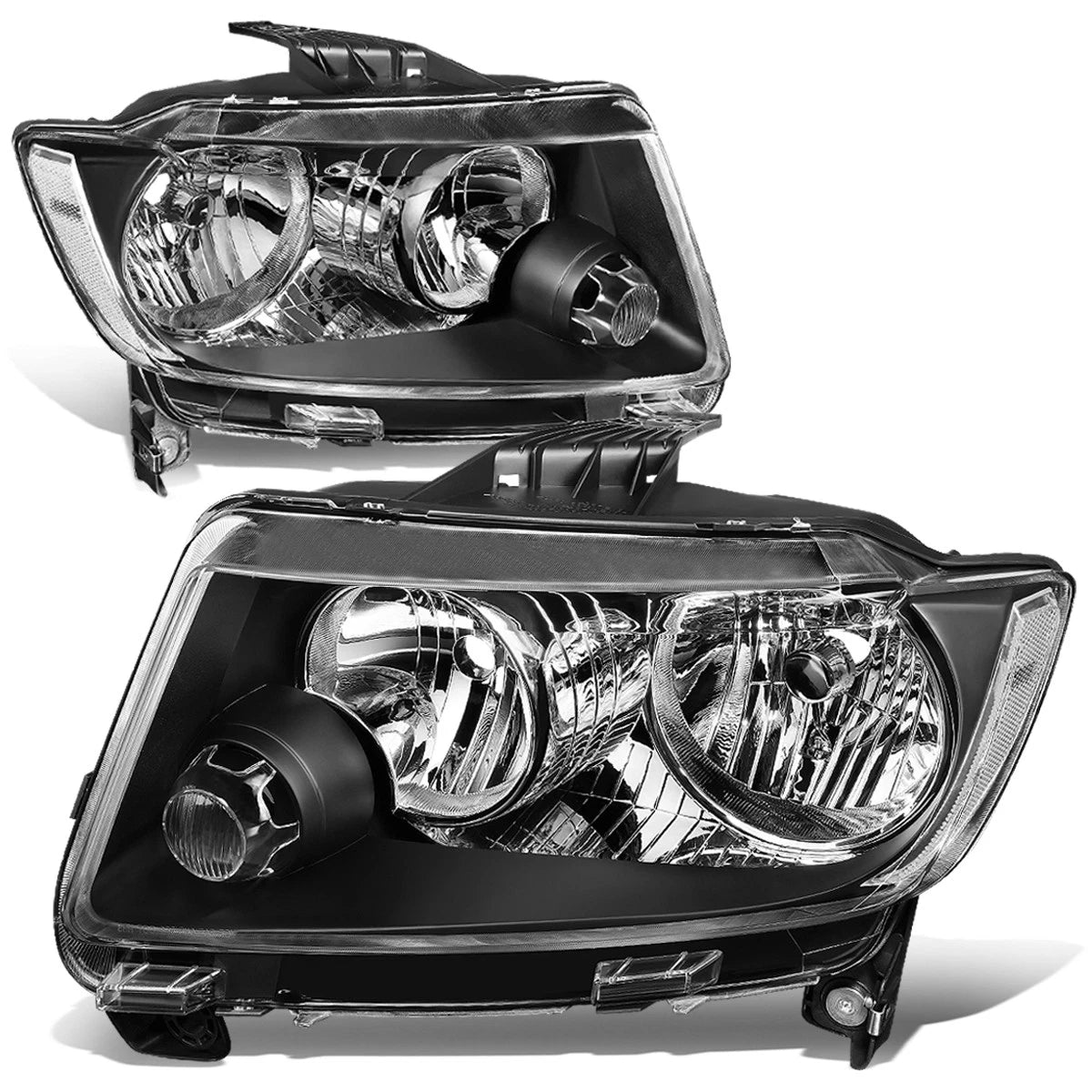 Fit 11-13 Jeep Grand Cherokee Wk2 Pair Black | Built Supply Co