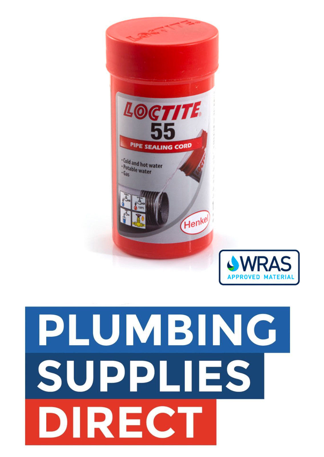 Loctite Thread Seal 55 Cord 150ml
