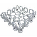 1/2" Hot-dipped Galvanized Eye Nut 5/8"-11 Tap,3600 Lb Wll Lifting