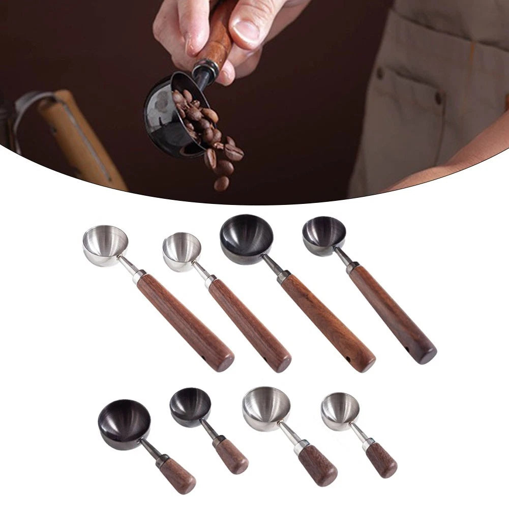 Coffee Measuring Spoon With Walnut Handle Make Kitchen Measuring