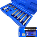 Toolzone Spline Hex Bit Set 1/2" Drive Socket M5 M6 M8 M10 M12