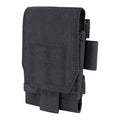 Hook Loop Tech Sheath Secure Modular Smart Phone Pouch Black 5.5"h X