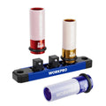 WORKPRO 3PC 1/2" Drive Lug Nut Impact Socket Set