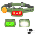Everbrite 350 Lumen Rechargeable Headlamp Headlamp Red Light and