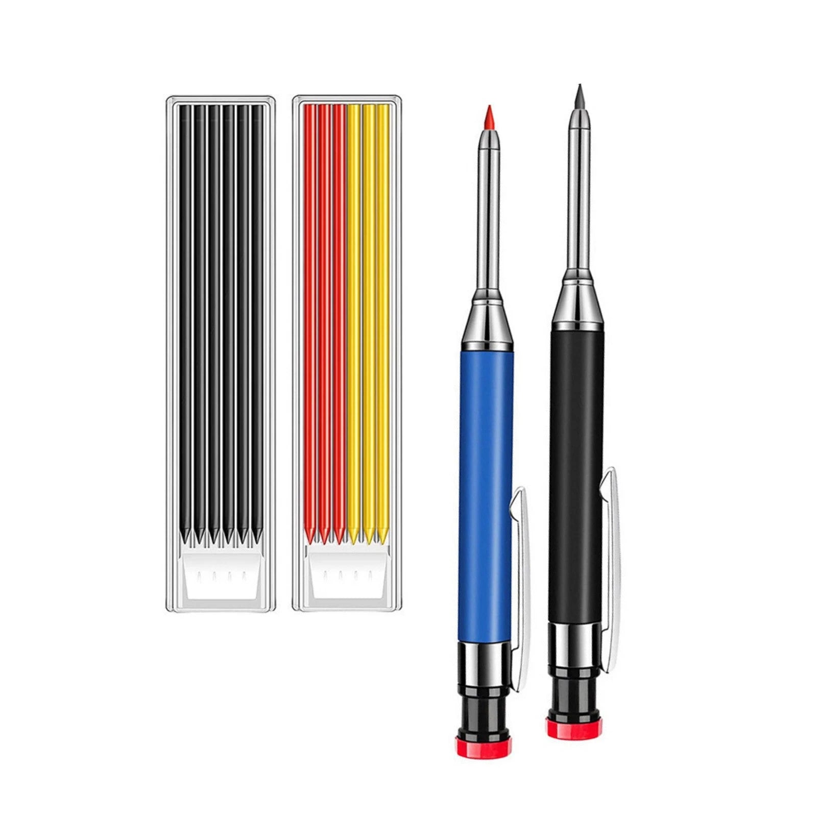 Mechanical Carpenter Pencil With Needle Tip 40mm Extension Refill