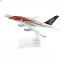 1:400 A380 Singapore Airlines Sg50 Livery Civil Airliner Model