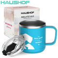 HAUSHOF 14oz Mothers Day Mug Tumblers Stainless Steel Mothers Day Coffee Mug US