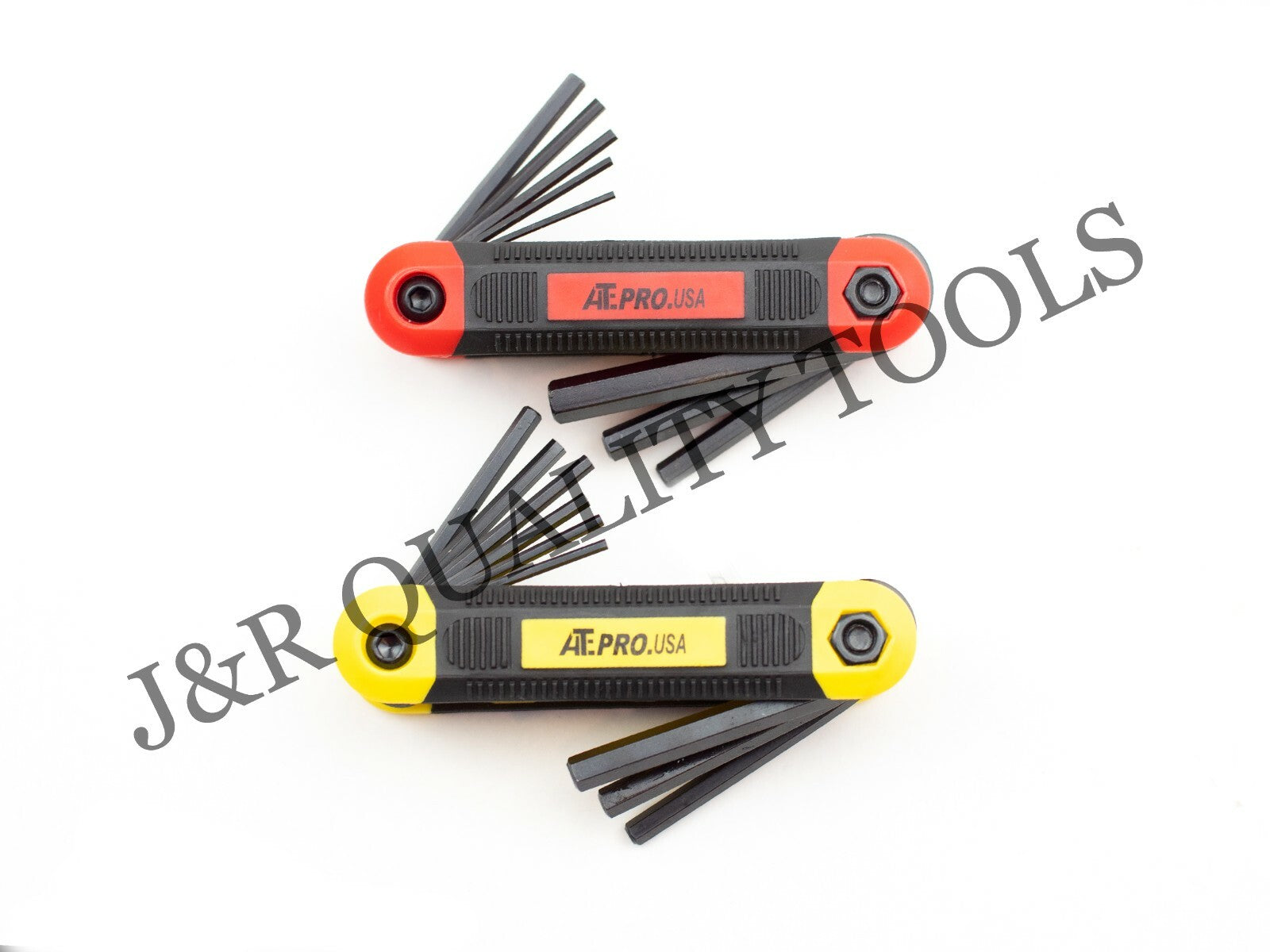 16pc Folding Hex Key Set SAE & Metric