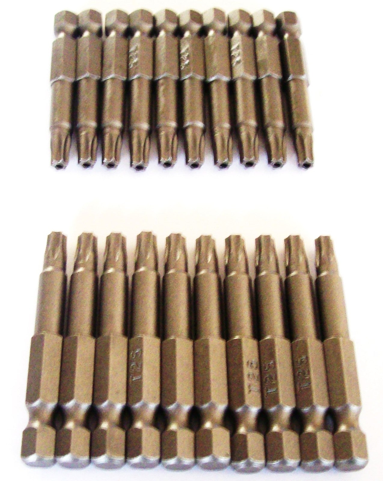 20 Enkay 2" T25 Tamper Proof Torx Bits