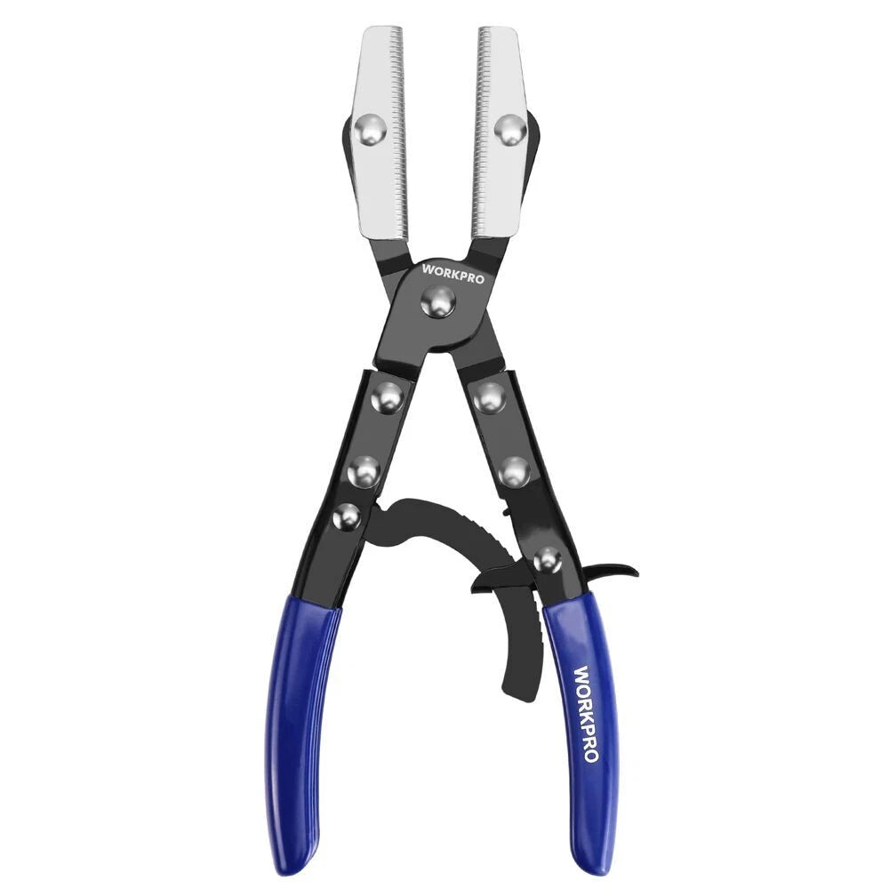 Workpro 10" Ratcheting Hose Pinch Off Pliers Radiator Lines Fuel