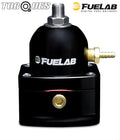 Fuelab EFi Three Port Fuel Pressure Regulator ORB-10 Inlets Black