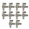 10 Pack XFITTING 1/2" X 1/2" Pex A Expansion Angle Stop