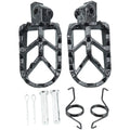 Black Off Road Motorcycle Footrest For 50cc 140cc For Xr For Crf Bbr