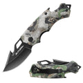 Flissa Mini Folding Pocket Knife 2.5inch Stainless Steel Drop Point
