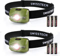 Swiss+tech Headlamp Flashlight Set Red Blinking | Built Supply Co