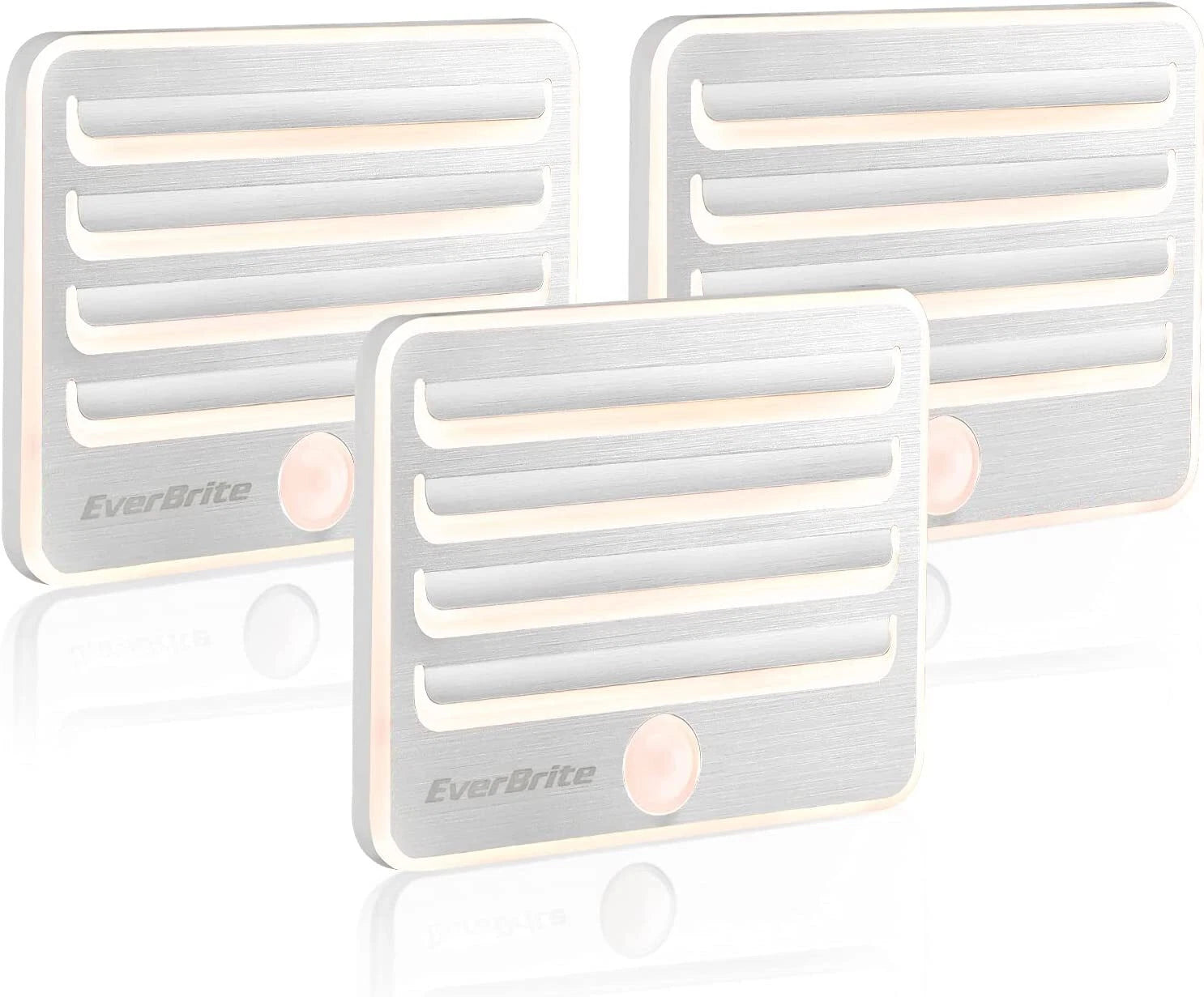 Everbrite 3-pack Motion Sensor Night Light Auto Night Lights Led Soft