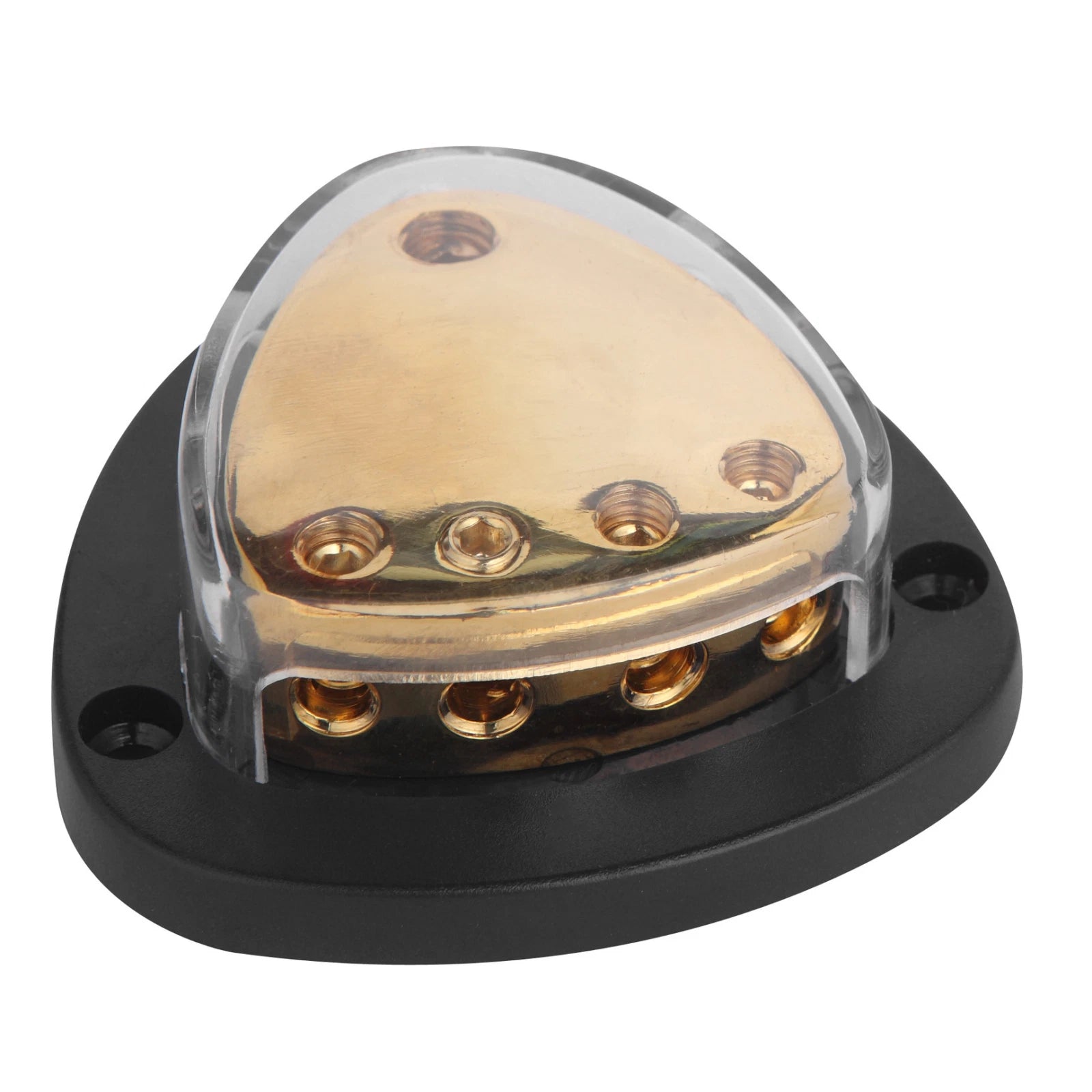 4-way 1*4ga Input To 4*8ga Output Car Audio Power Ground Distribution