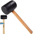 BlueSpot 32oz Black Rubber Hammer Mallet Hardwood Shaft Grip Handle DIYOpens in 