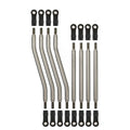 Rc 1:10 Stainless Steel Adjustable Tie Rods For Axial Capra 1.9
