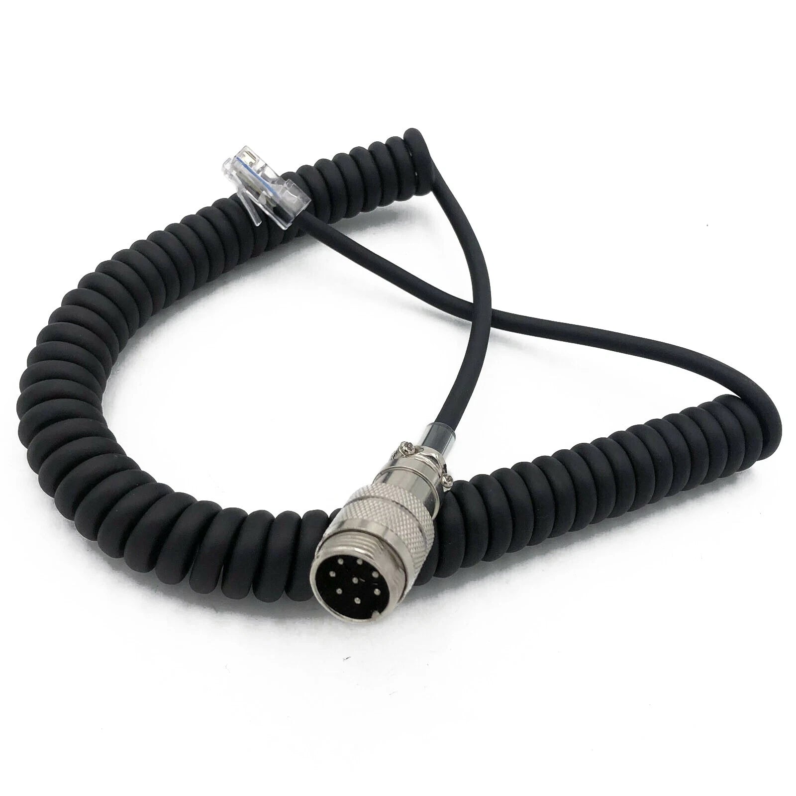 8pin Cord To Rj45 Microphone Adapter Cable For Yaesu Ft-900 Ft897d