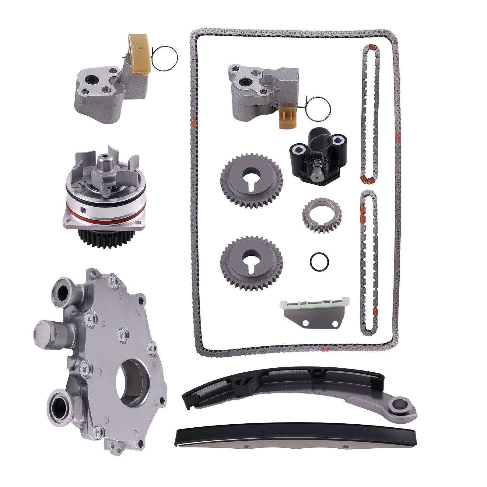 Timing Chain Kit + Oil Water Pump for Nissan Pathfinder Xterra 4.0L V6
