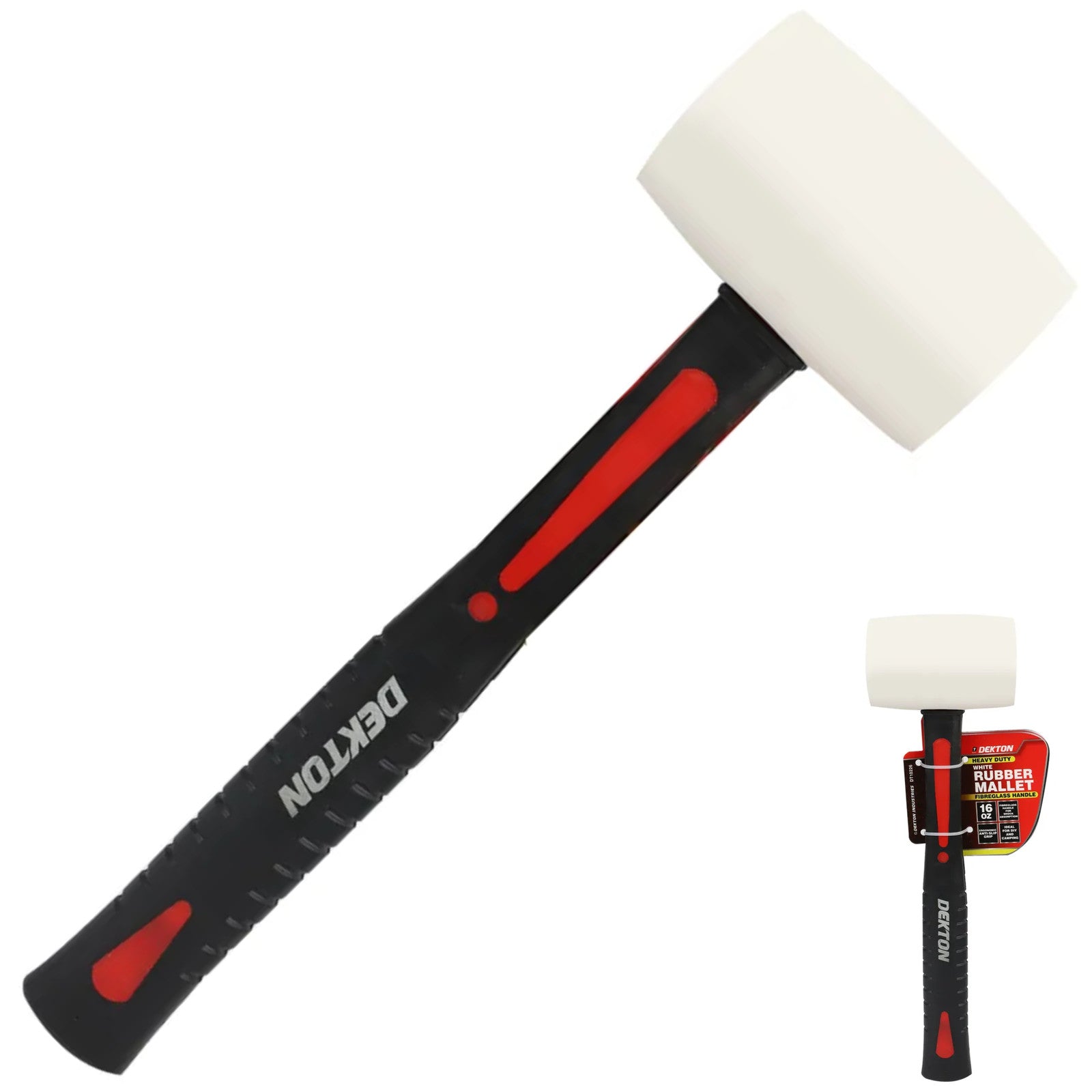 Dekton 16oz Rubber Mallet