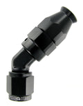 An -4 (4an Jic-4 7/16" Unf) 45 Degree Ptfe Forged Stealth Black Hose