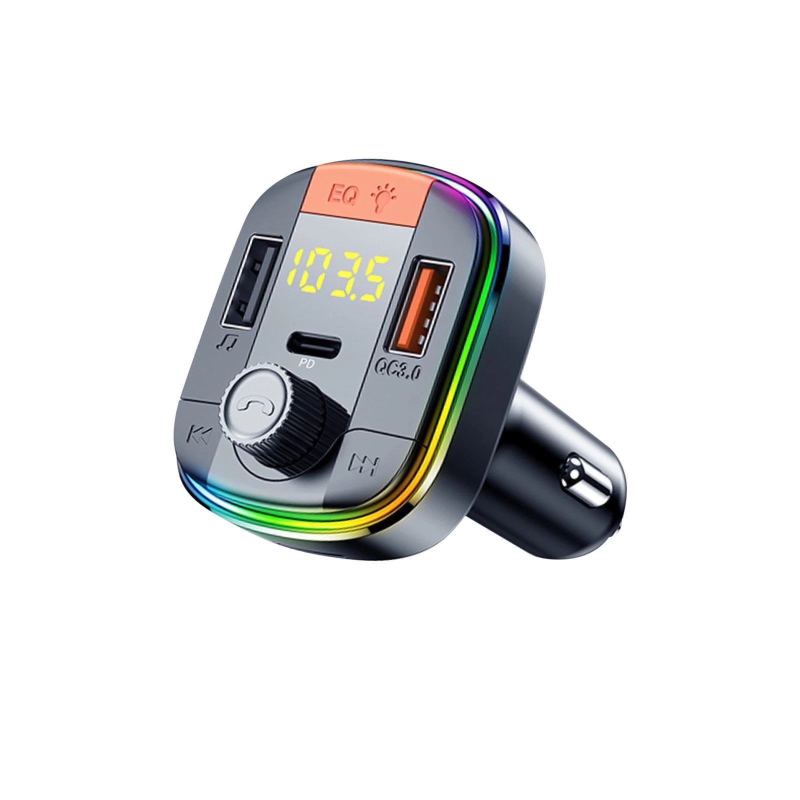 High-speed Usb 2.0 Fast Charging Car Mp3 Player Fm Transmitter