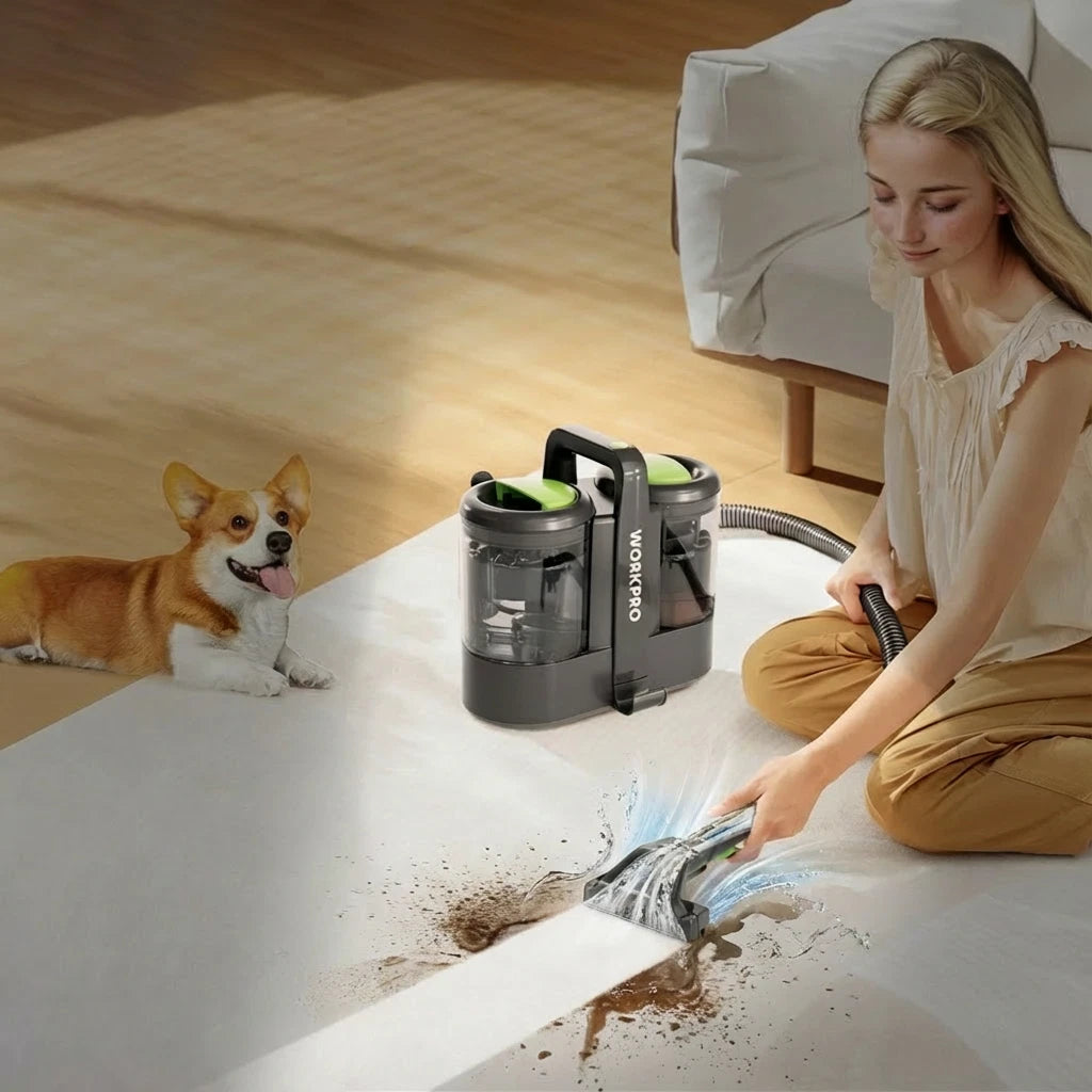 Workpro 13kpa Portable Carpet Spot Upholstery | Built Supply Co
