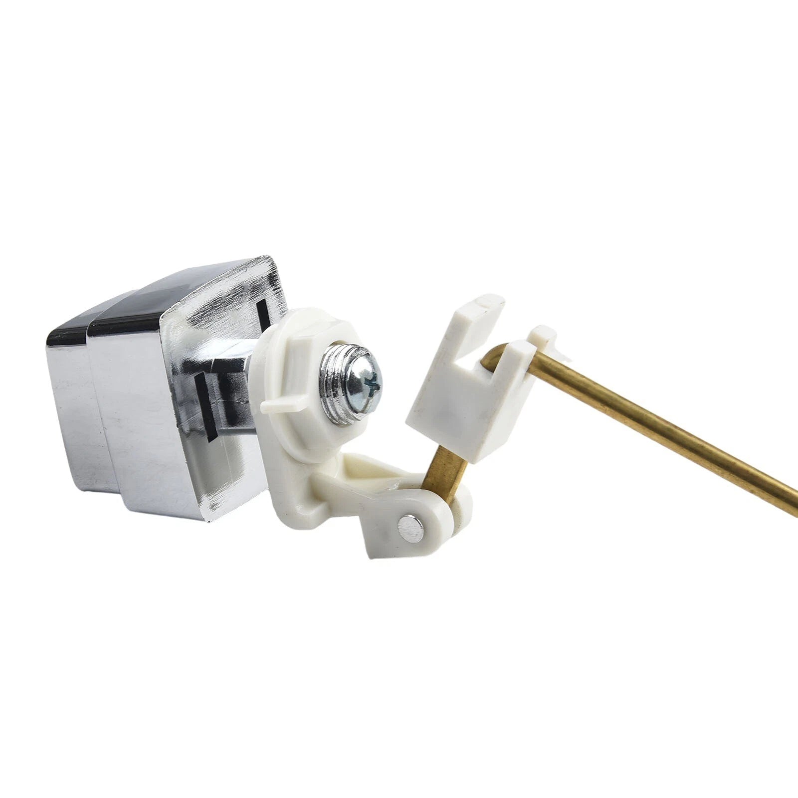 Easy Flush Control Push Button Toilet Tank Lever Fits Most Standard