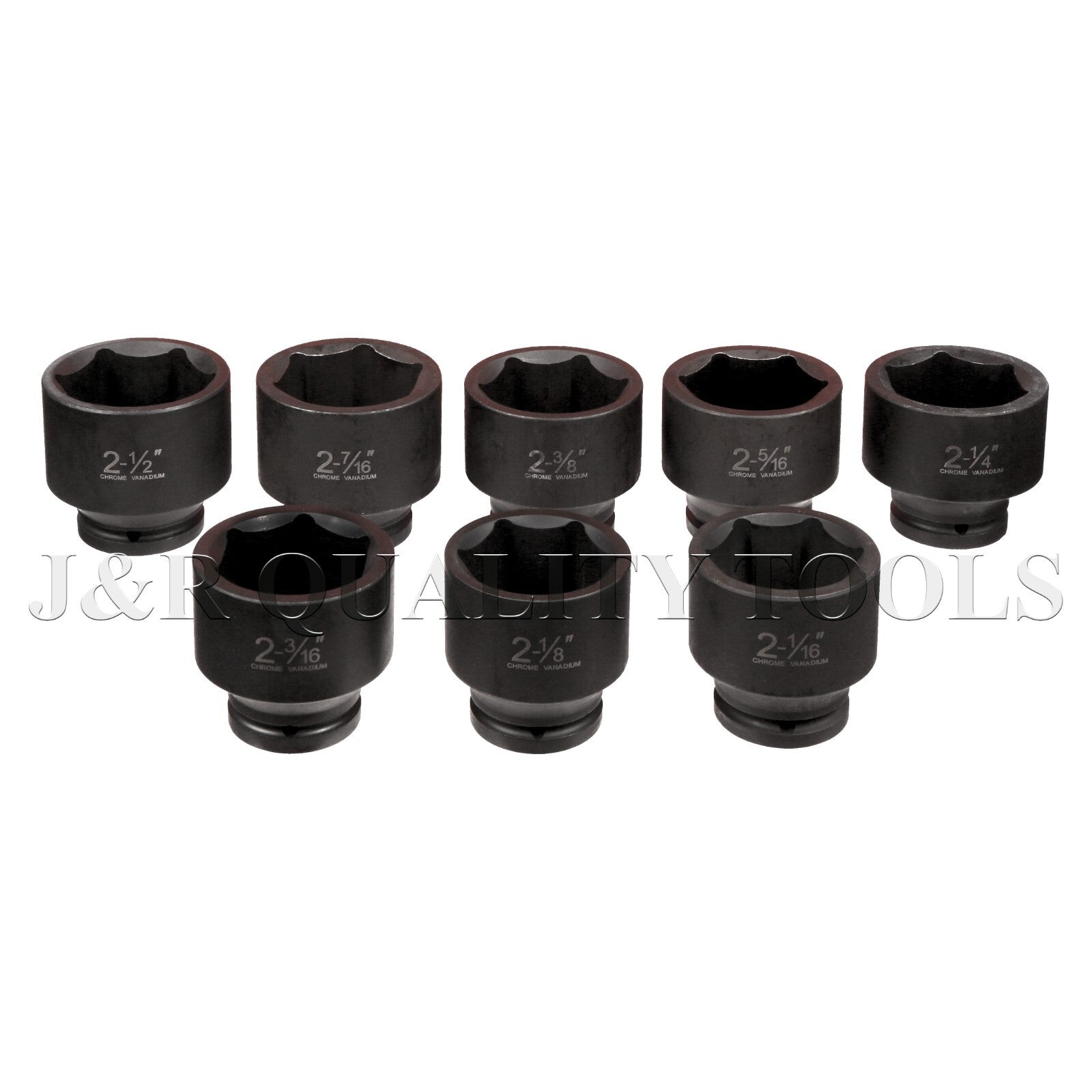 VCT 8pc 3/4" Drive Impact Socket Set Jumbo Sizes