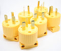 Lot 6 Nema 6-15p 220V/240V 15amp Replacement Male Plug Easy Assembly