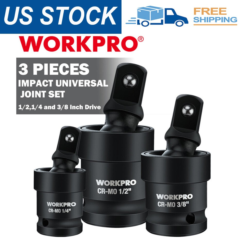 WORKPRO Torx Bit Socket Set 13-Piece 1/4