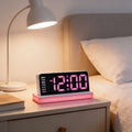 Weekday Display Bedside Use Office Desk Use Led Alarm Clock Large