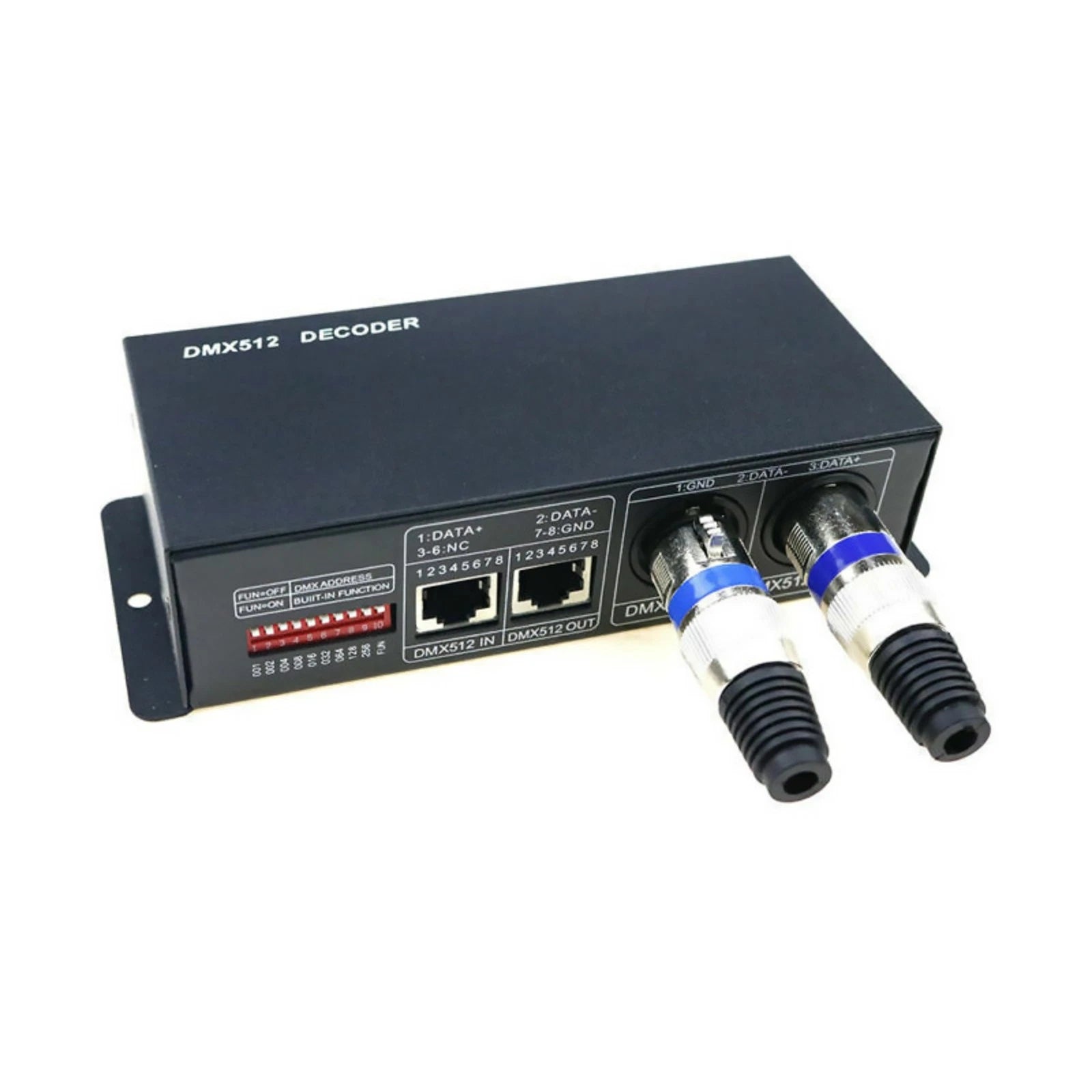 Dc12v~24V Led Rgbw Dmx 512 Controller Decoder Dimmer 4 Channel 8a