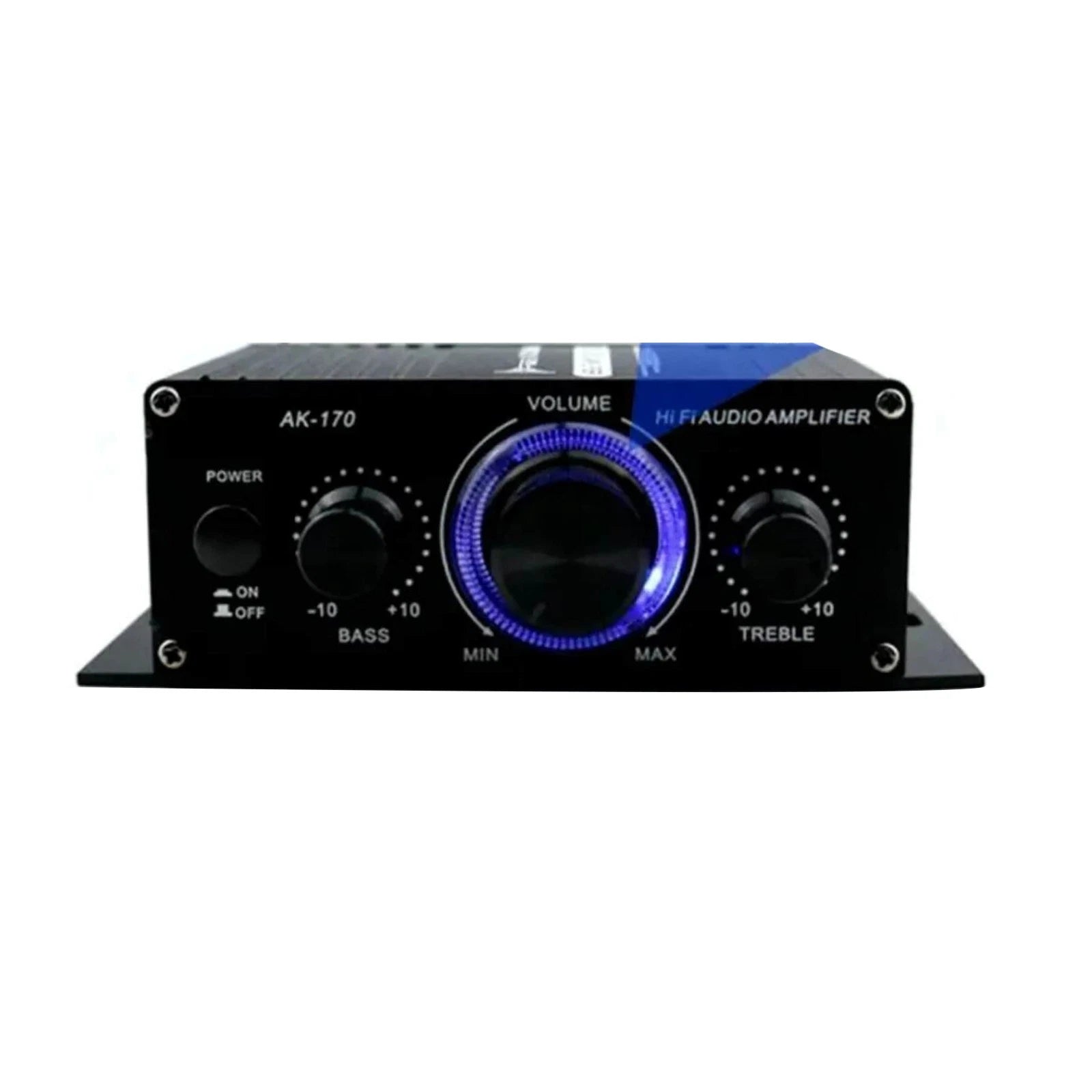 400W 12V 2 Channel Powerful Stereo Audio Power Amplifier Hifi Bass