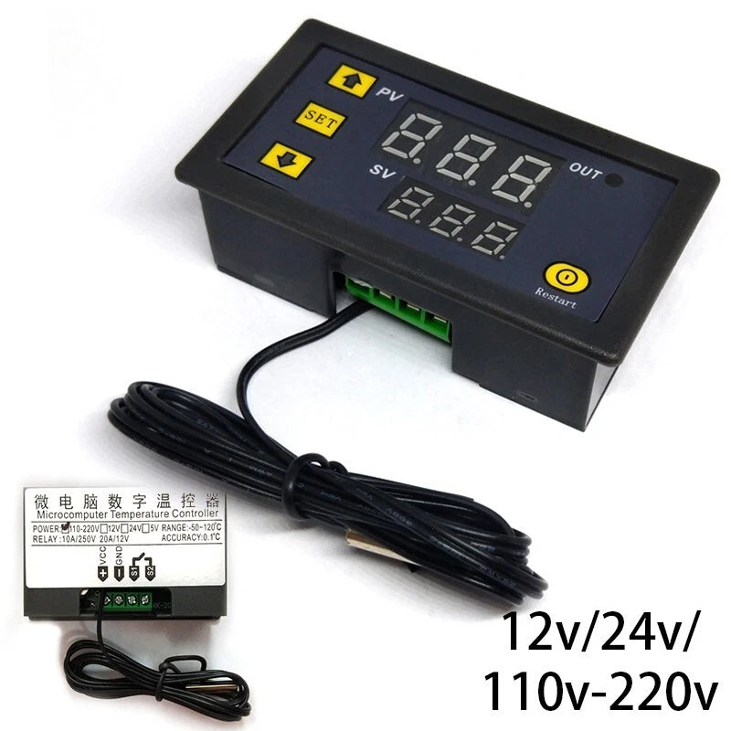 Digital Temperature Controller Thermostat Meter | Built Supply Co
