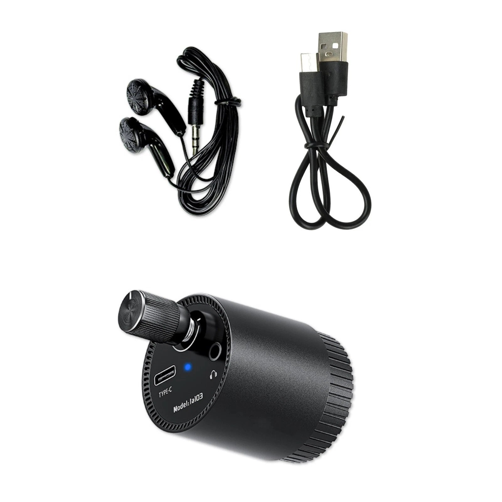 Portable Water Pipe Leak Detector Sensor With Headphone For
