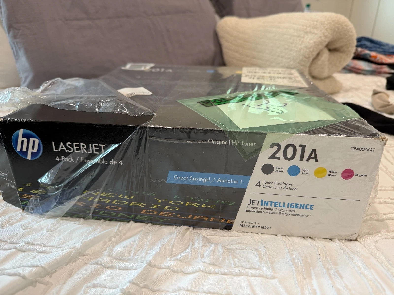 Hp 201a Black, Cyan, Magenta, Yellow Toner Cartridges For Hp Printers