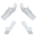 Rv Gutter Extensions White Spouts Left+right Replace Oem Prevent