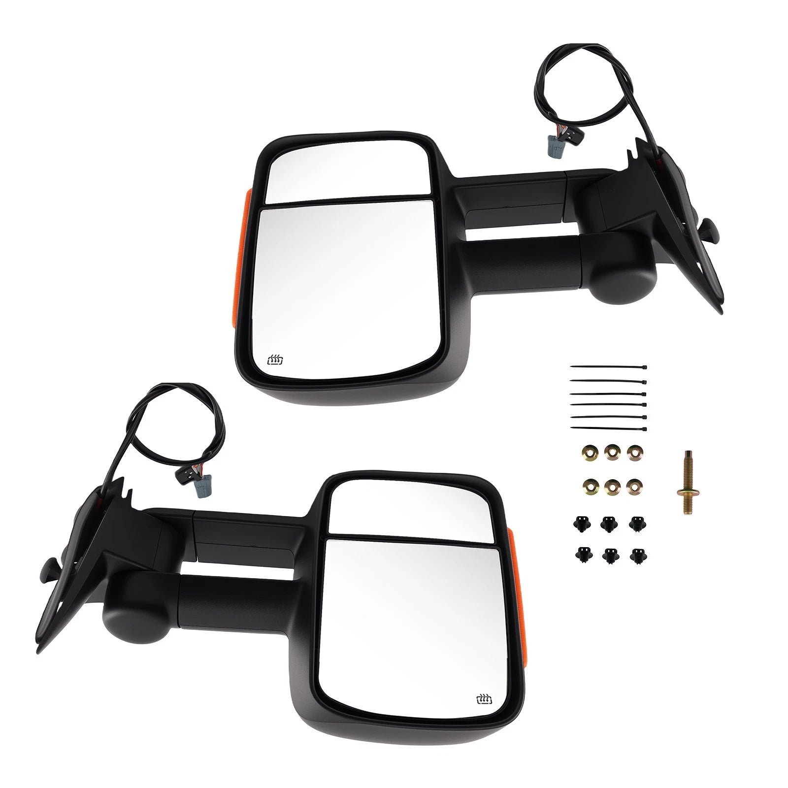 Side Mirror for GMC Sierra 3500 2003-2006 15124828 Power Heated Towing ABS