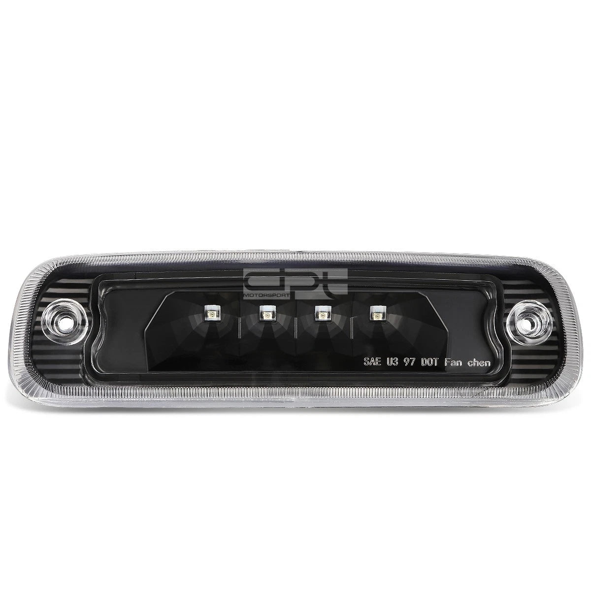 Fit 97-01 Jeep Cherokee Black Housing Rear Third 3rd Tail Brake Led