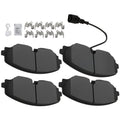 Front Left&Right Brake Pads Kit for Volkswagen Atlas 2018-2025 w/