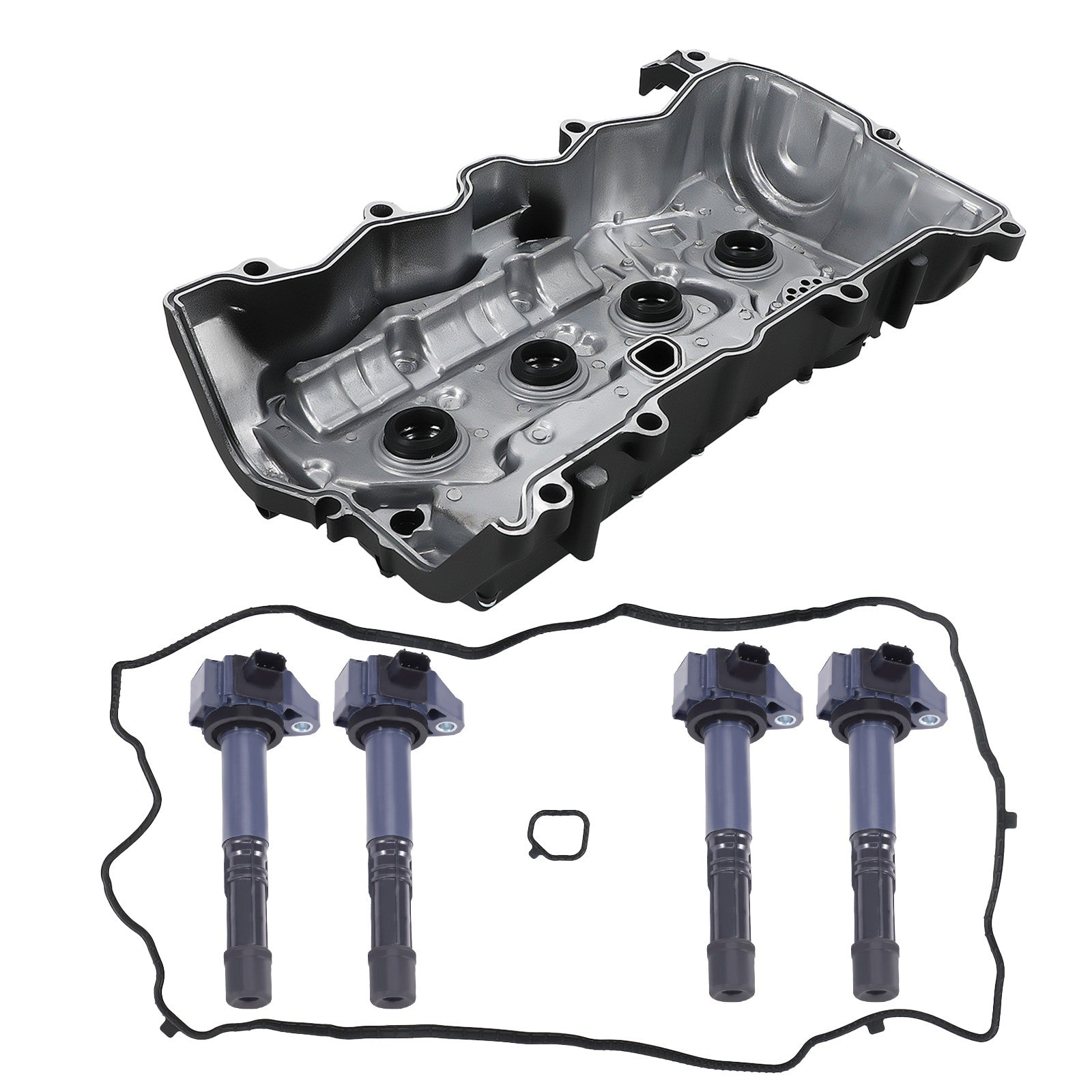 ListingValve Cover 12310RDFA01 w/ 4 Coils UF712 for Honda Accord