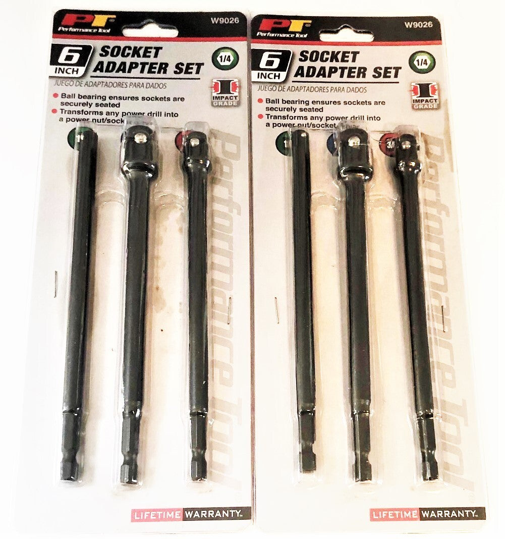 6pc Performance Tool Impact Power Extension Set